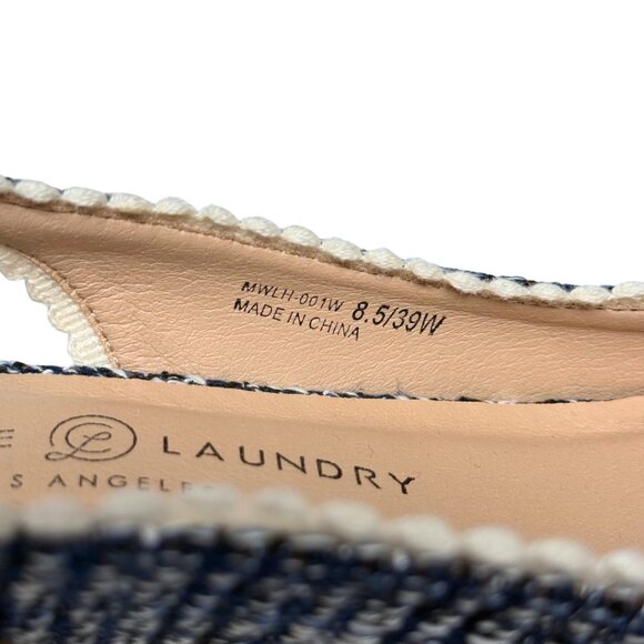 Chinese Laundry Mango Pumps Navy Tweed Kitten Heels, Womens 8.5 New never used - Picture 6 of 10